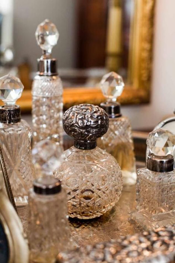 boccette profumo stile vintage